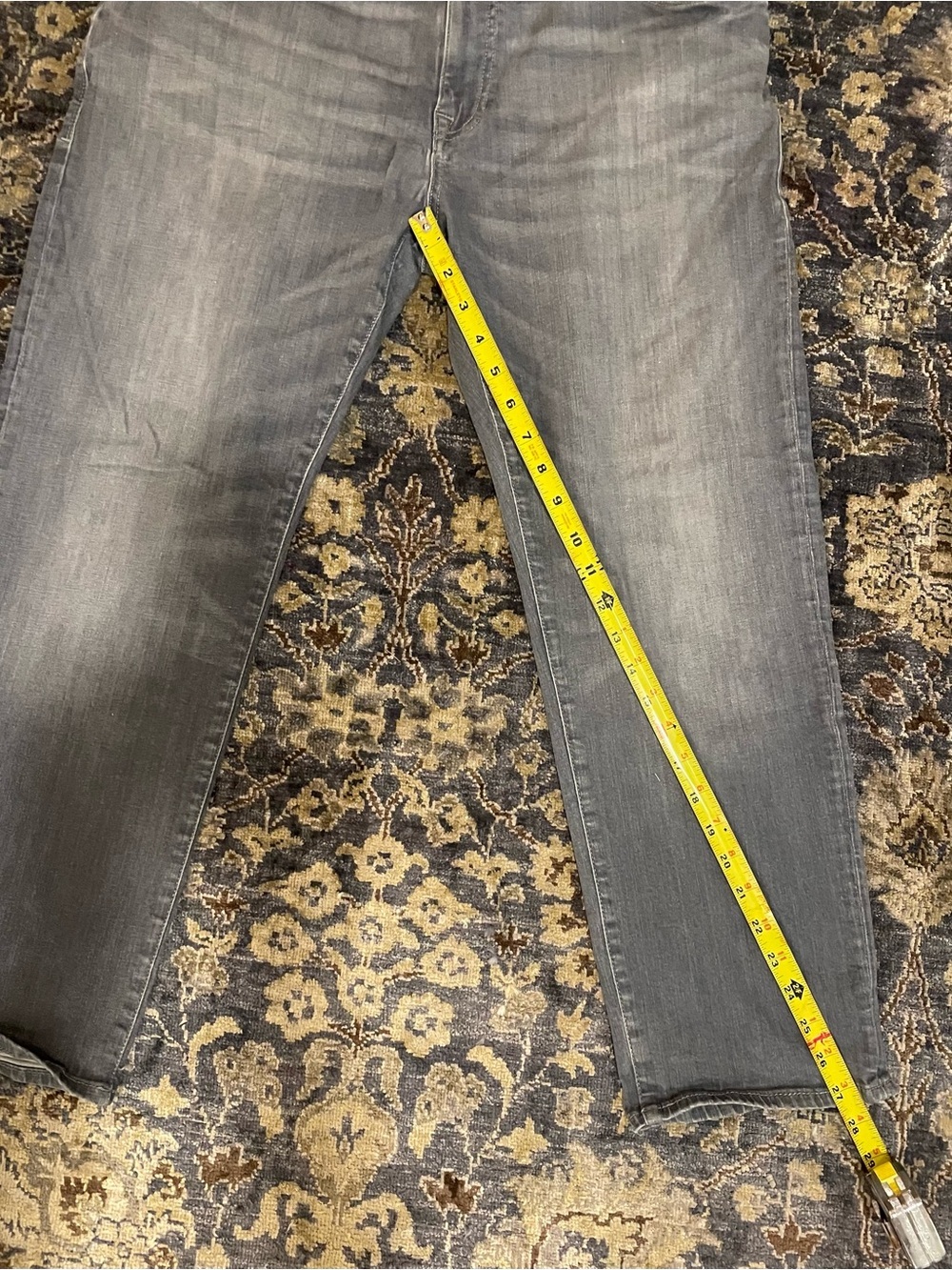 Mavi Men’s Gray Relaxed Straight Jeans - Picture 3 of 8